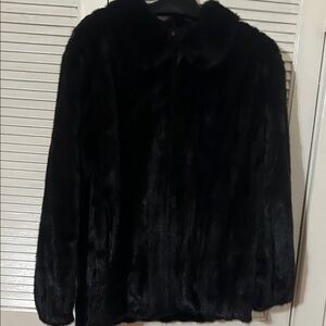 Elegant Black mink jacket